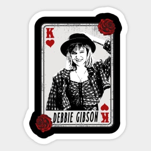 Vintage Card Debbie Gibson Sticker